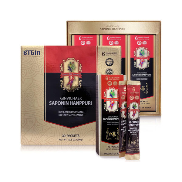 Nước cốt Hồng Sâm SAPONIN HANPPURI (EU)